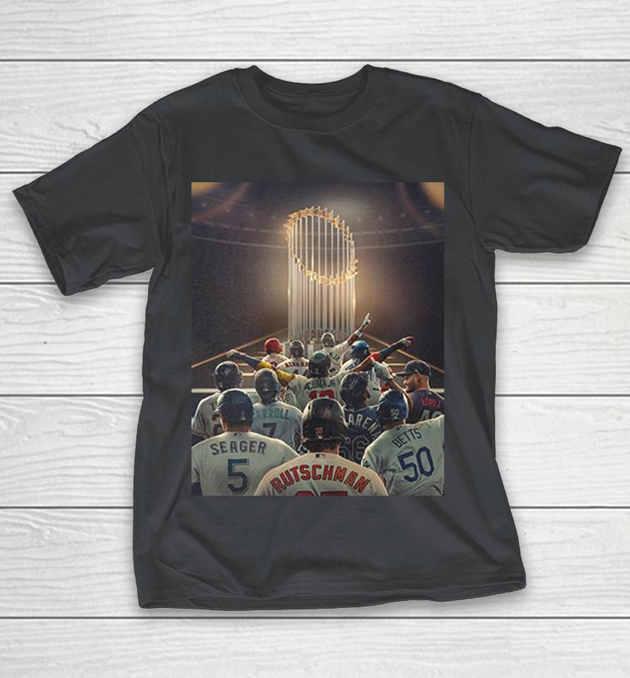 12 Team Enter But Only One Will Leave World Series 2023 With Champions MLB Postseason Shirts