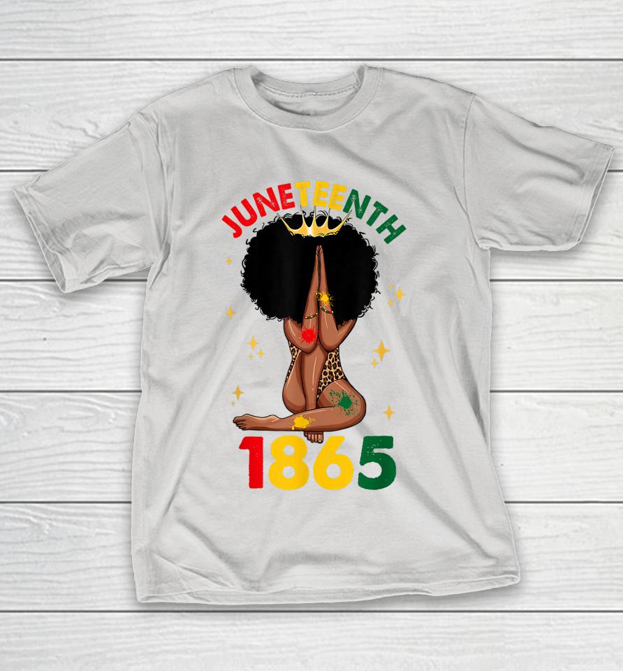 1865 Juneteenth Celebrate African American Freedom Day Shirts