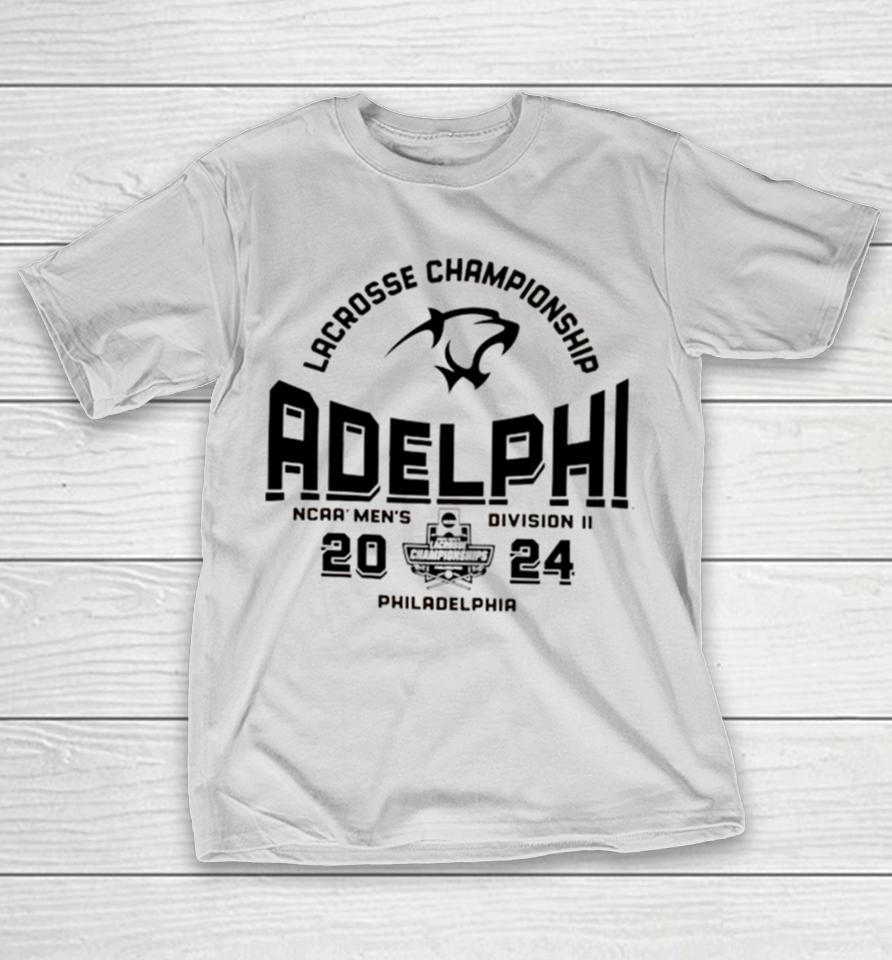 Adelphi Panthers 2024 NCAA Division II Men’s Lacrosse Championship Philadelphia Shirts