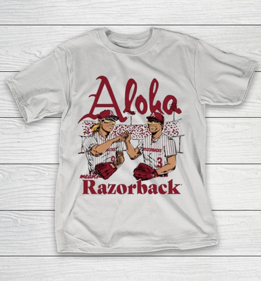 ALOY Arkansas Razorbacks Baseball Shirts