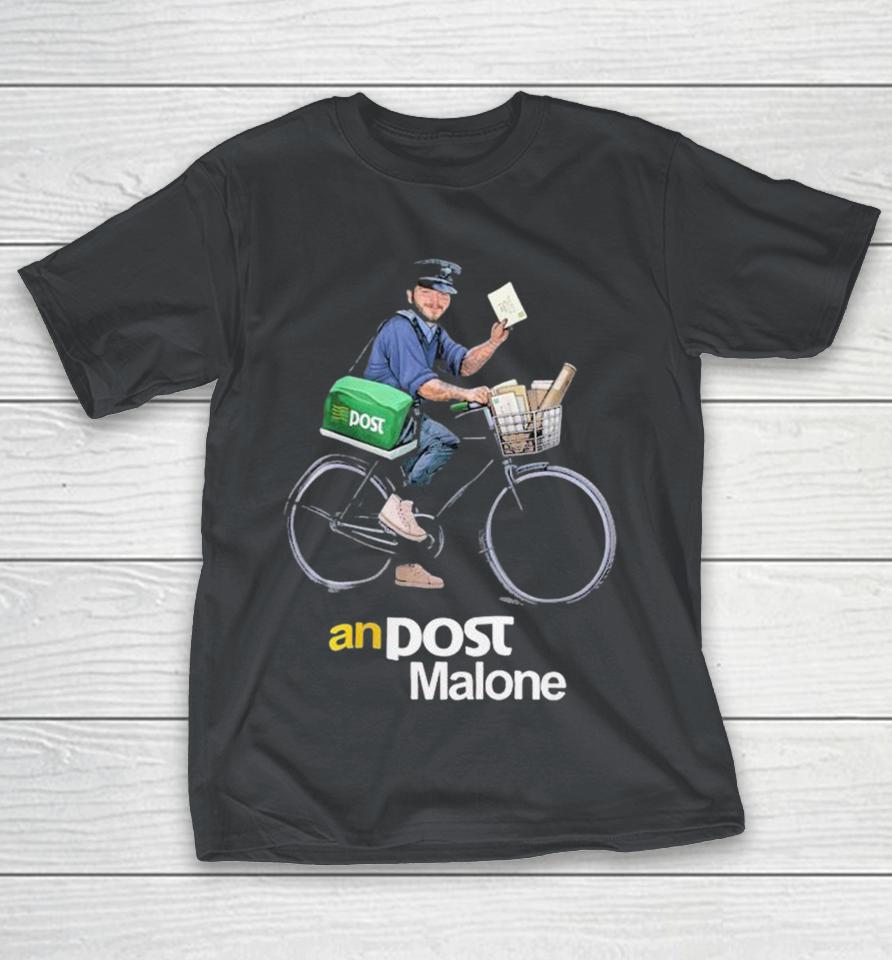 An Post Malone Ride A Bike Shirts