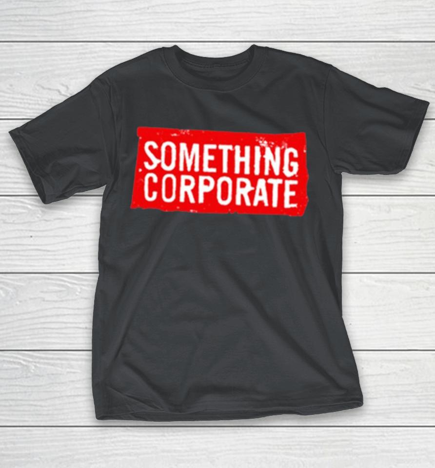 Andrew Mcmahon Something Corporate Logo Shirts