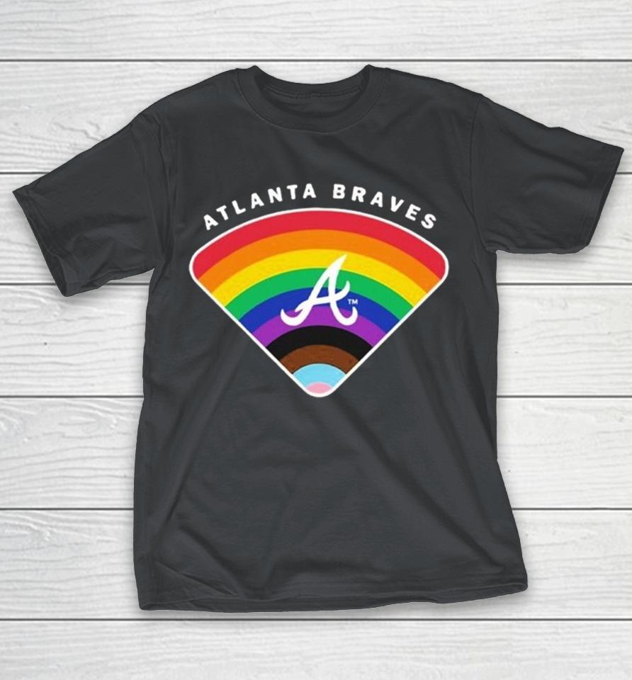 Atlanta Braves Pride Rainbow Logo Shirts
