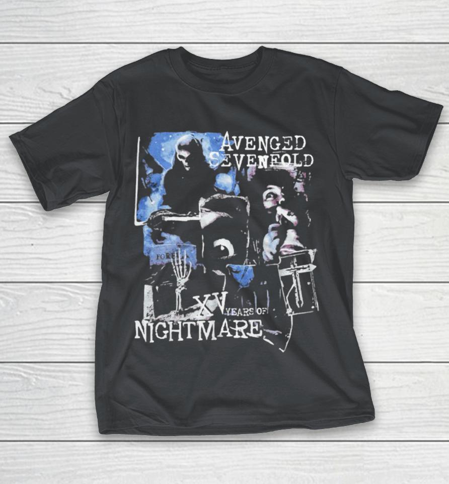 Avenged Sevenfold Nightmare 15th Anniversary Shirts