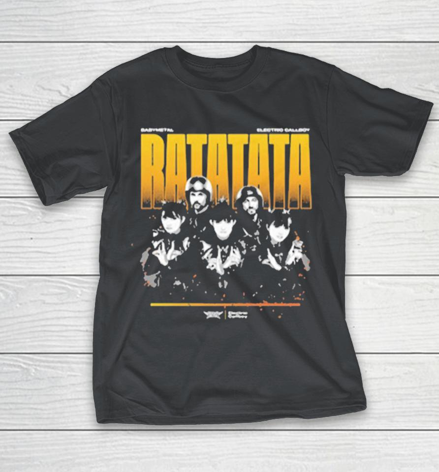 Babymetal X Electric Callboy Ratatata Gimme Some More Shirts