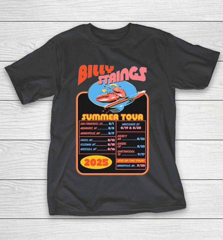 Billy Strings Lobster Summer Tour 2025 Shirts