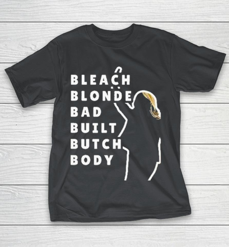 Bleach Blonde Bad Built Butch Body Jasmine Crockett 2024 Shirts