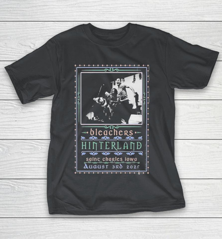Bleachers Aug 3 2025 Live At Hinterland In Saint Charles Missouri Shirts