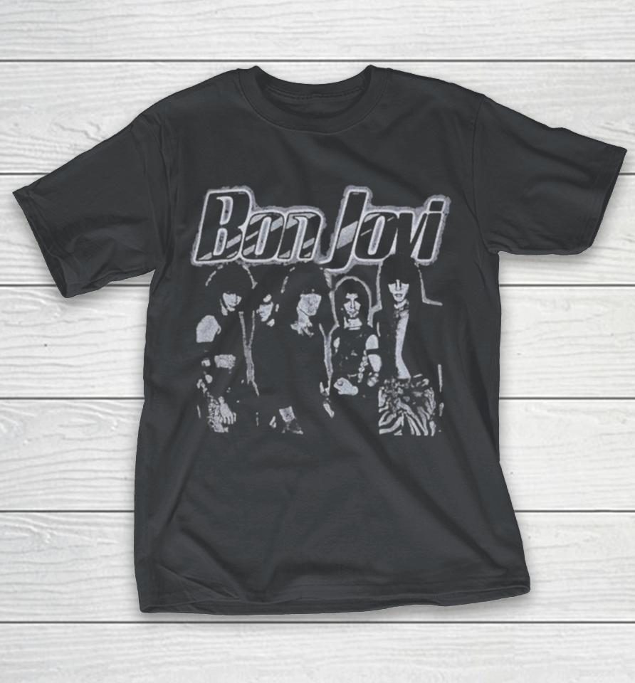 Bon Jovi Distressed Shirts