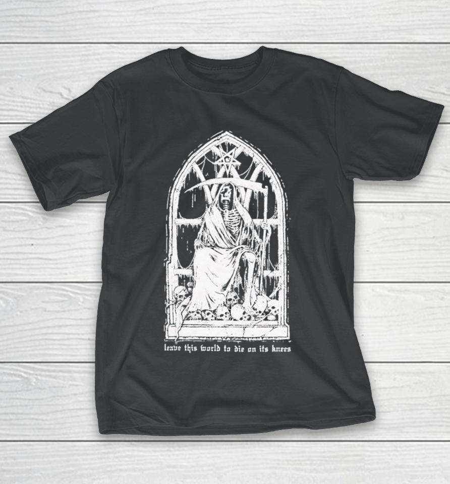 Carnifex Leave This World To Die On Its Knees Rest In Pain Graphite Shirts