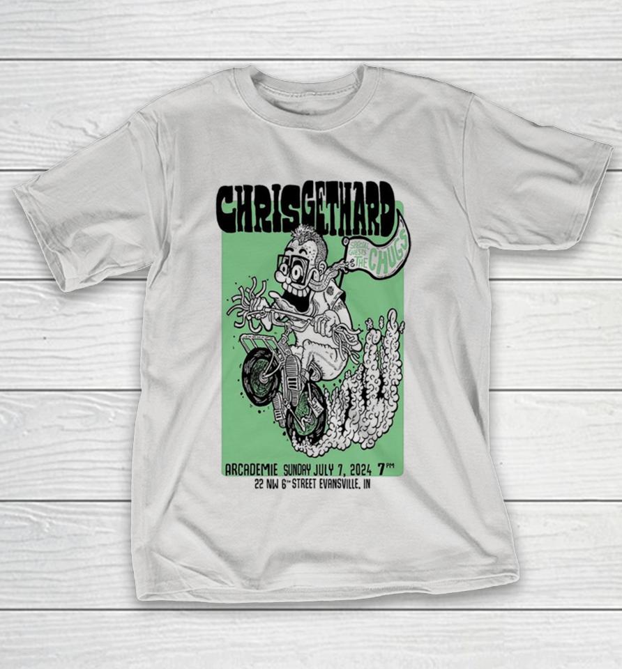 Chris Gethard July 7 2024 Evansville IN Poster Shirts