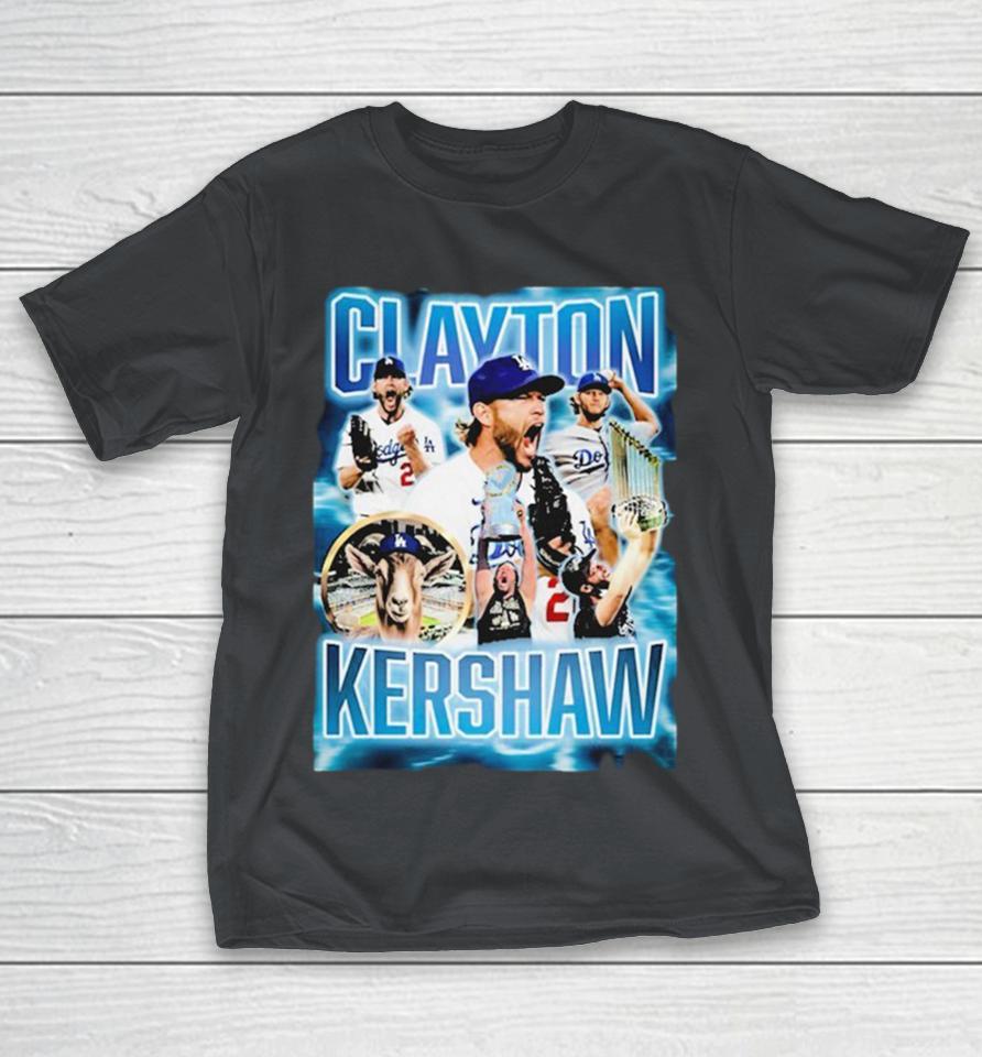 Clayton Kershaw The Goat Blk Shirts