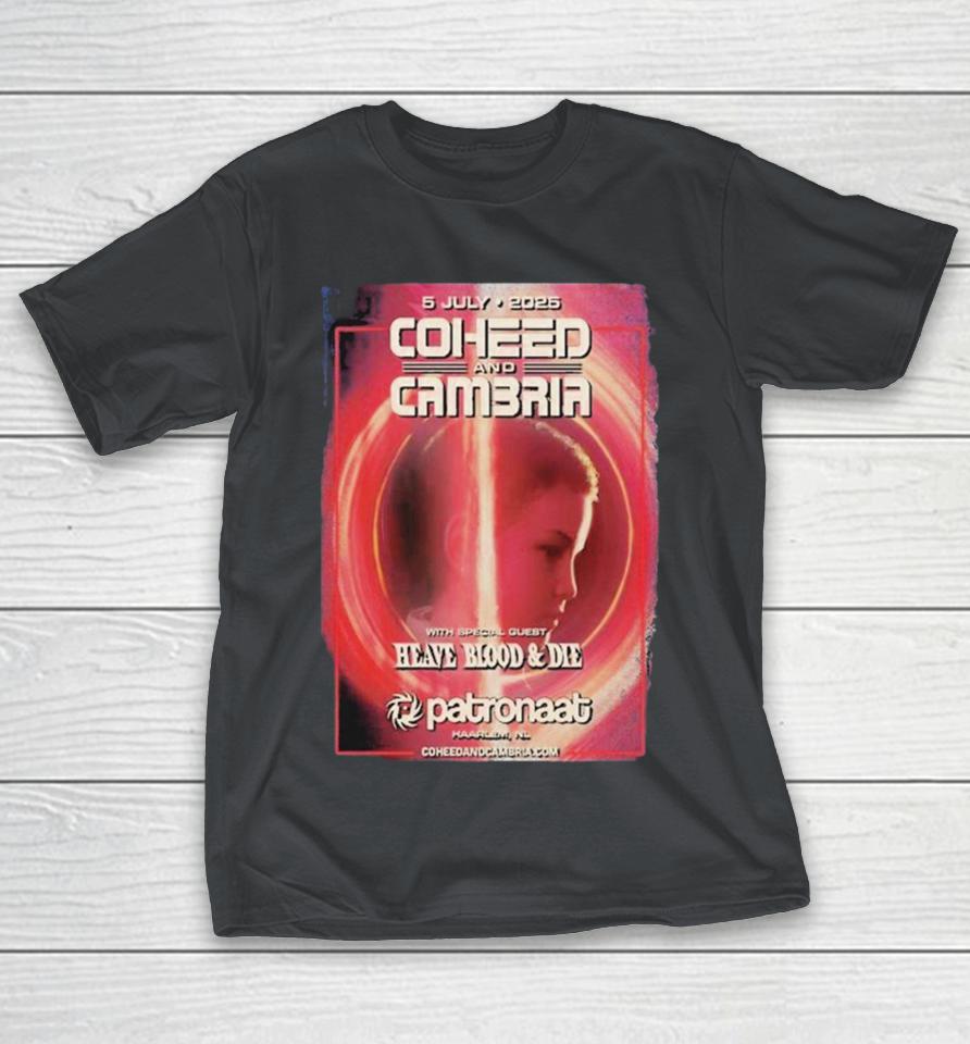 Cobalt And Calcium Haarlem, NL Have Blood And Die July 05 2025 Shirts