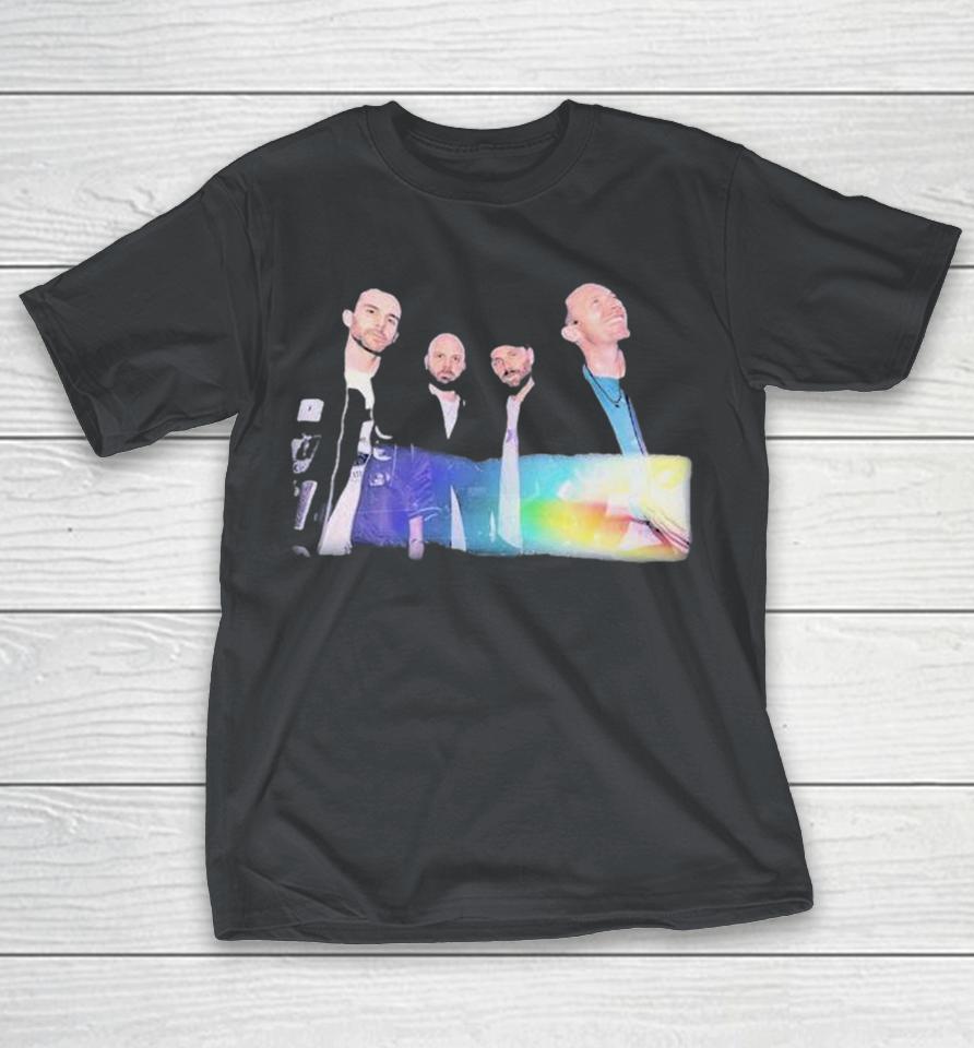 Coldplay 2025 Music Of The Spheres Band Photo Tour Shirts