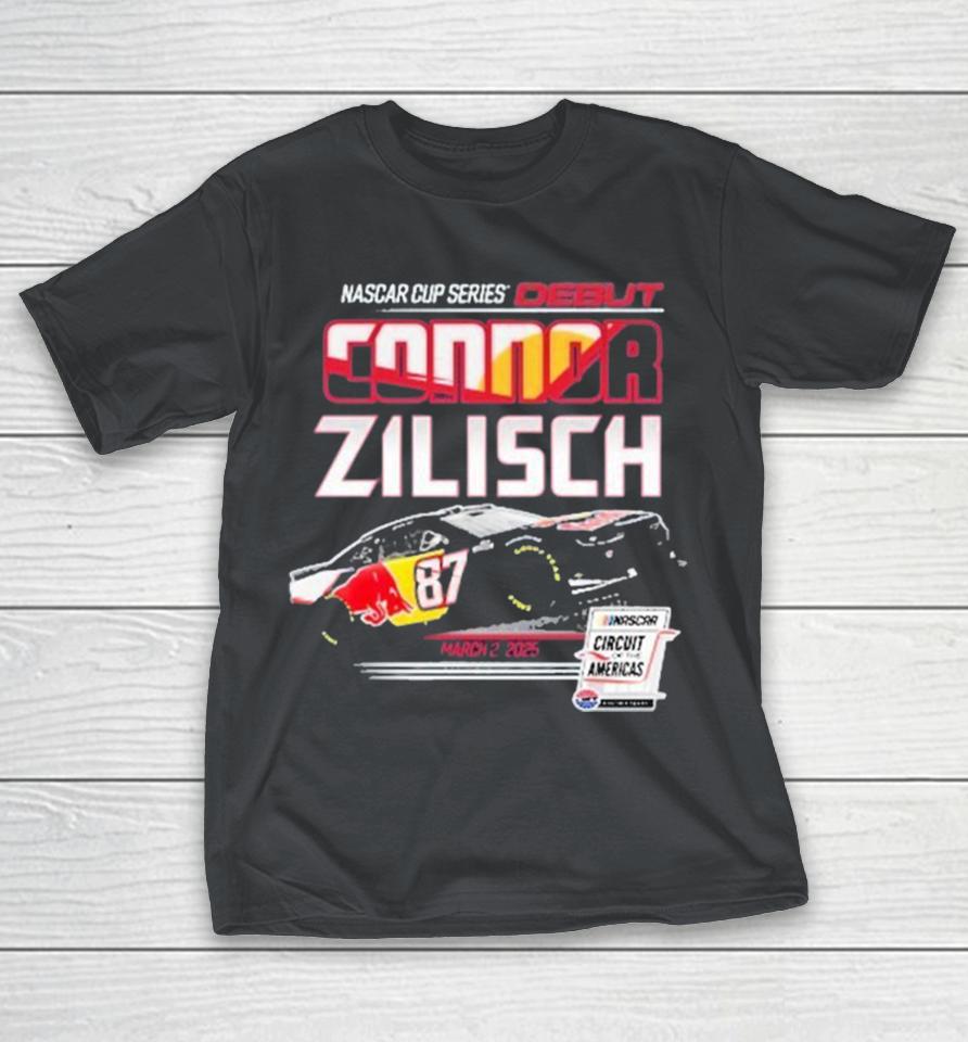 Connor Zilisch #87 Red Bull Cup Debut Heathered Nascar Cup Series Shirts