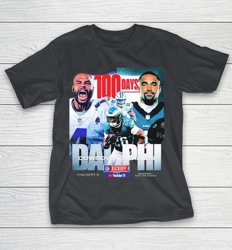 Dallas Cowboys vs Philadelphia Eagles NFL Kick Off Game On September 4 2025 Shirts