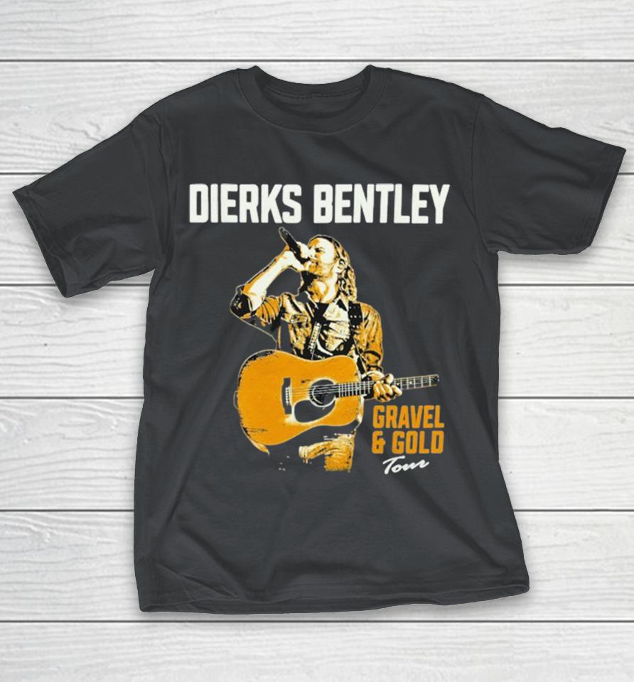 Dierks Bentley Gravel And Gold Tour 2023 Guitar Shirts