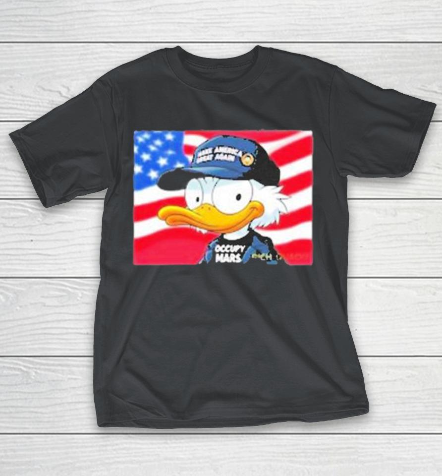 Duck Elon Musk Occupy Mars Make America Great Again Hat Shirts