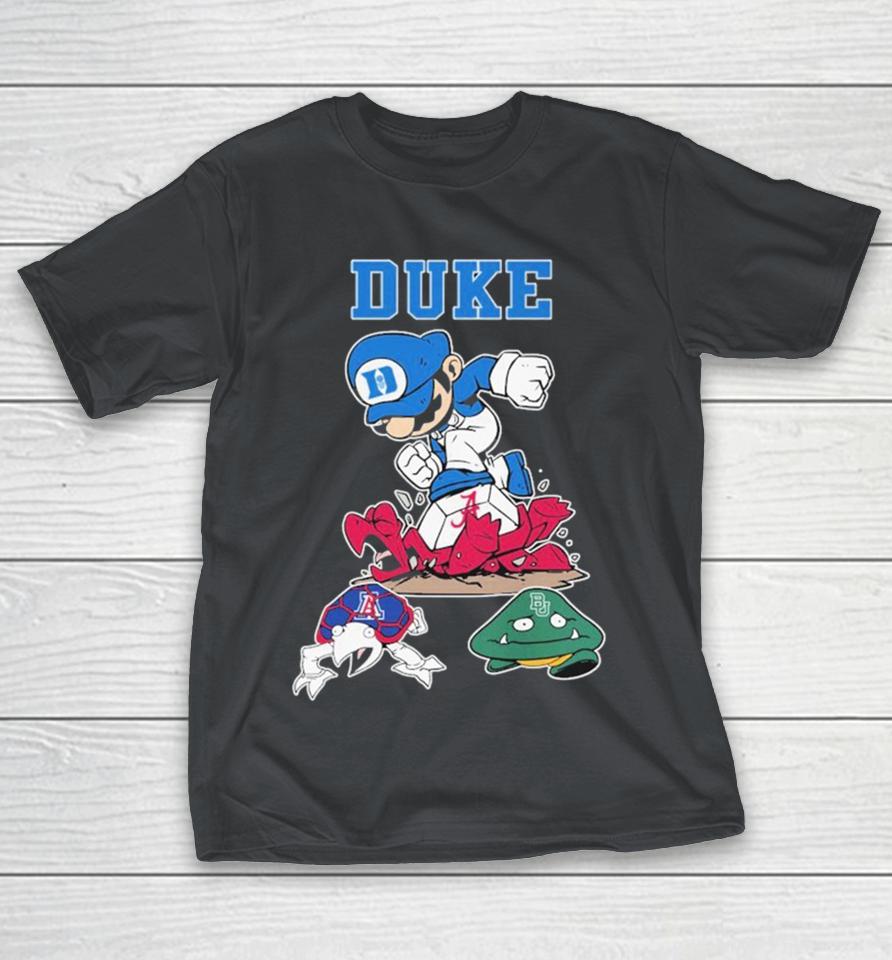Duke Blue Devils Beats Alabama Crimson Tide Arizona Wildcats Super Mario Shirts
