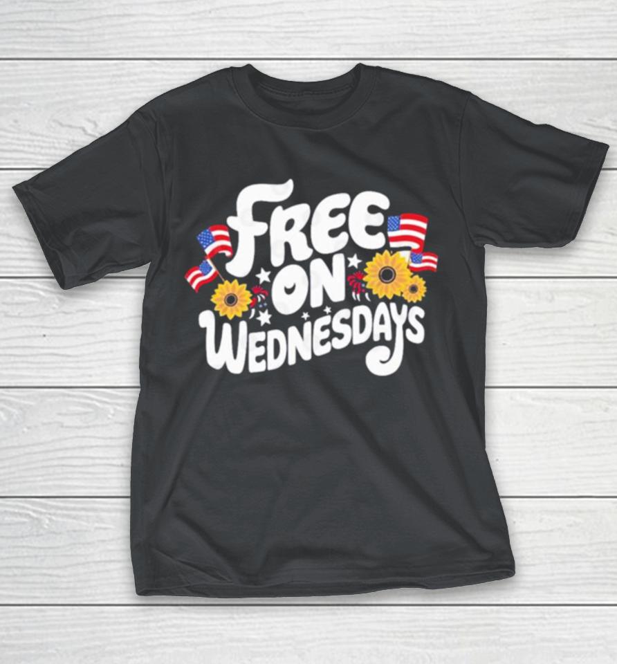 Free On Wednesdays Independence Day Shirts