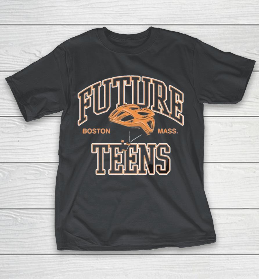 Future Teens Bike Helmet Boston Mass Shirts
