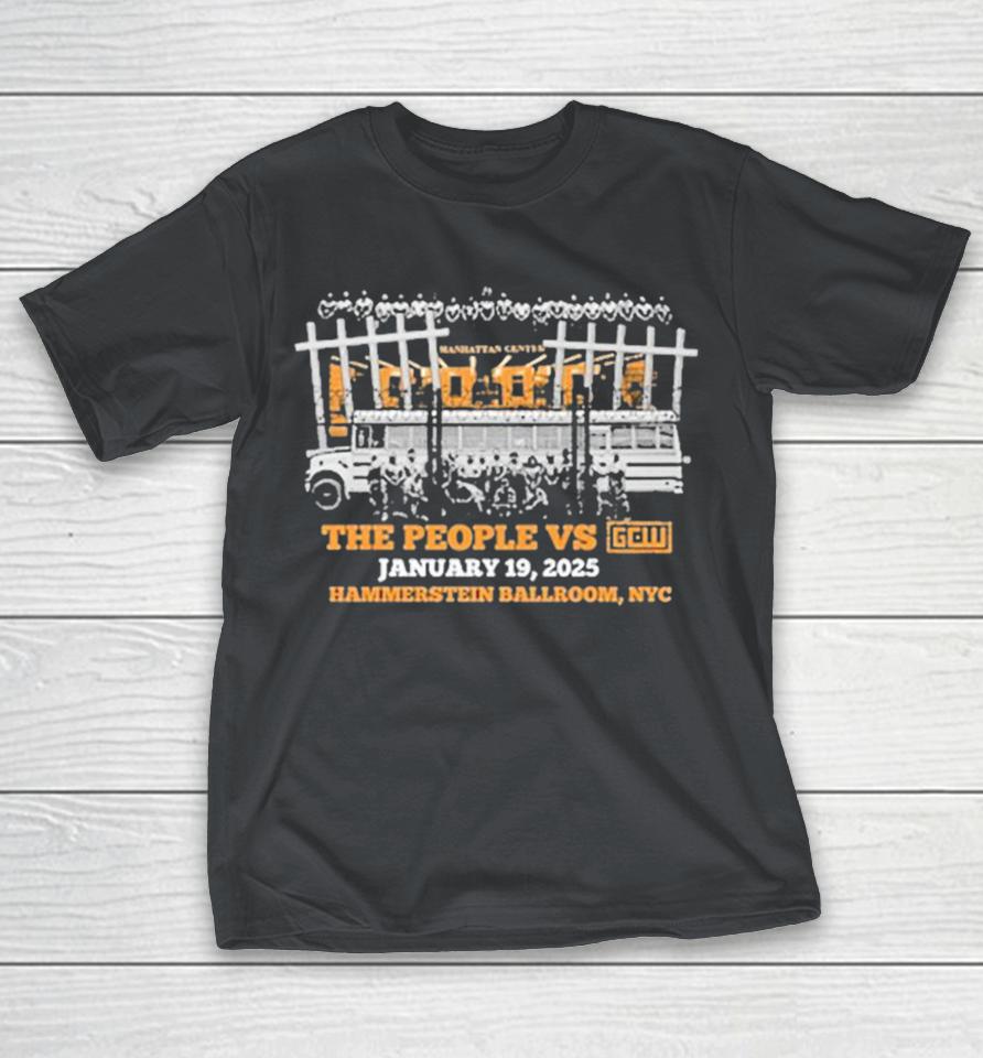 Game Changer Wrestling The People Vs GCW Event Shirts