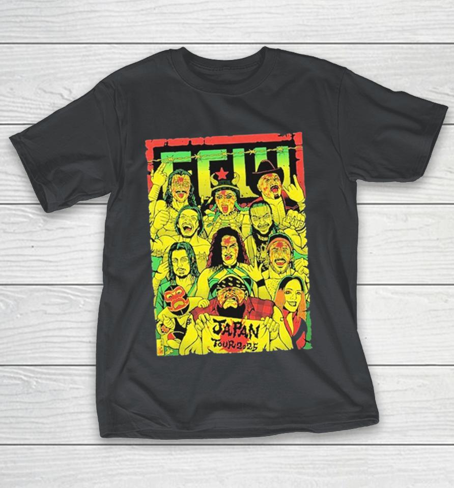 GCW GameChangerWrestling Japan Tour 2025 Shirts