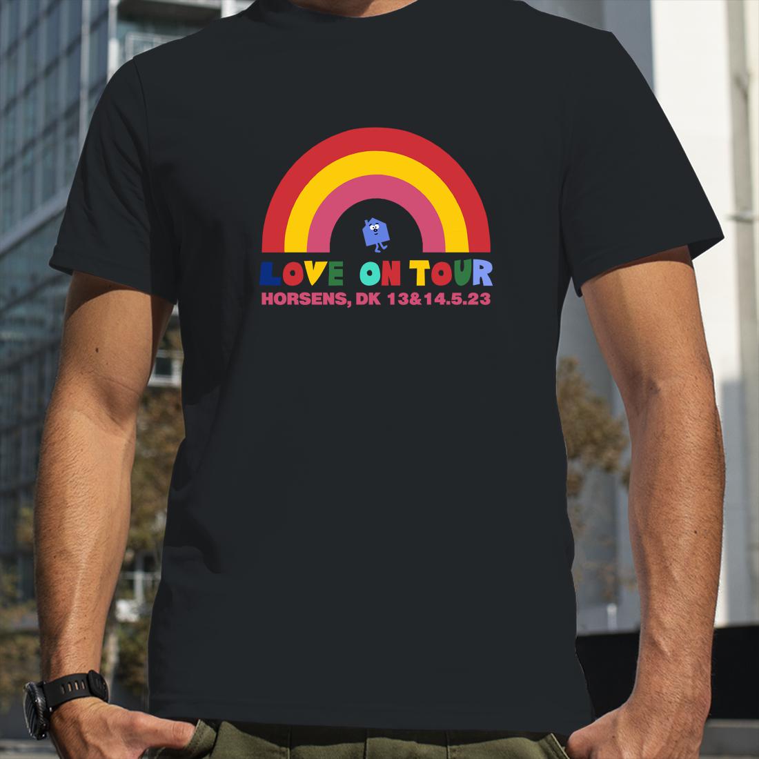 Harry Styles Italia Rainbow Love On Tour Horsens Dk 13 Shirts
