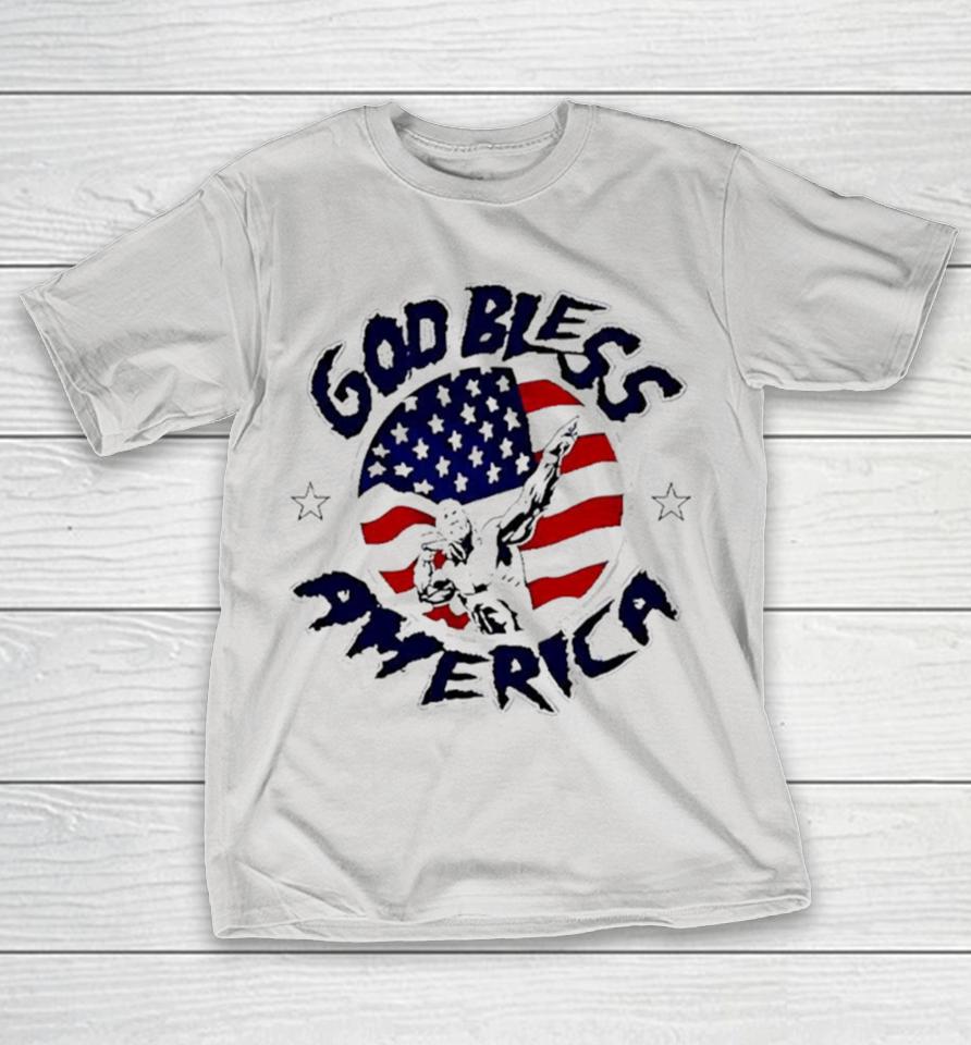 Hulk Hogan God bless America logo 2024 Shirts