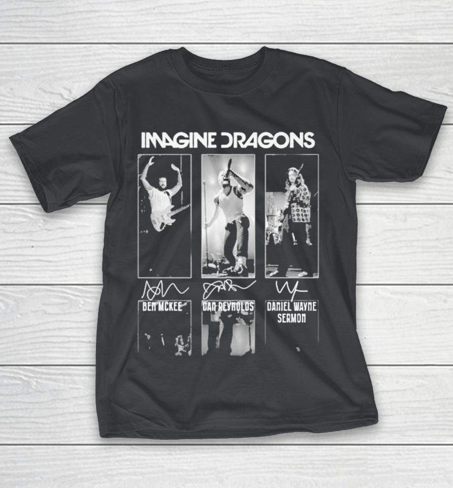 Imagine Dragons Ben Mckee Dan Reynolds Daniel Wayne Sermon Signatures Live Shows Tour Dates Photo Shirts