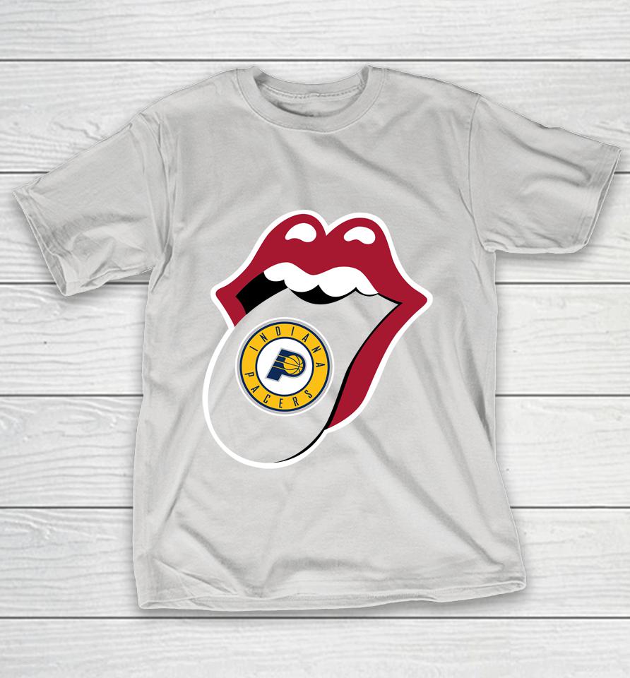 Indiana Pacers NBA Basketball Lips I Root For My Team Adoring Fan Shirts