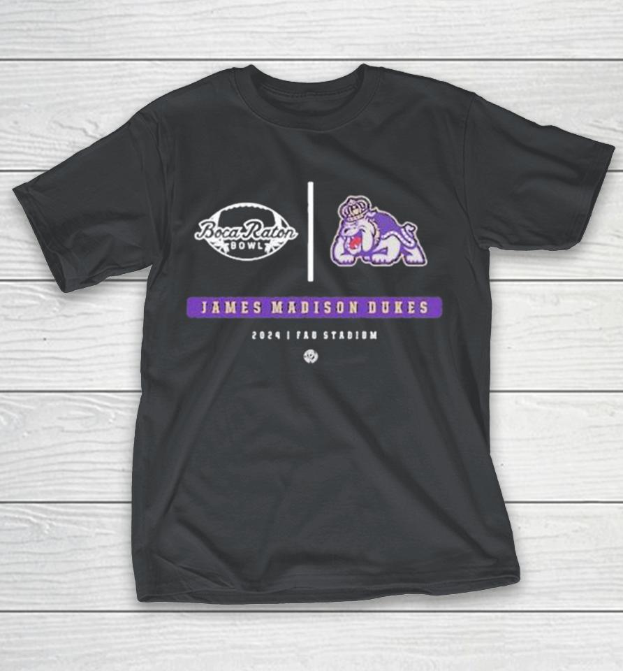 James Madison Dukes 2024 Boca Raton Bowl Ncaa Division Shirts