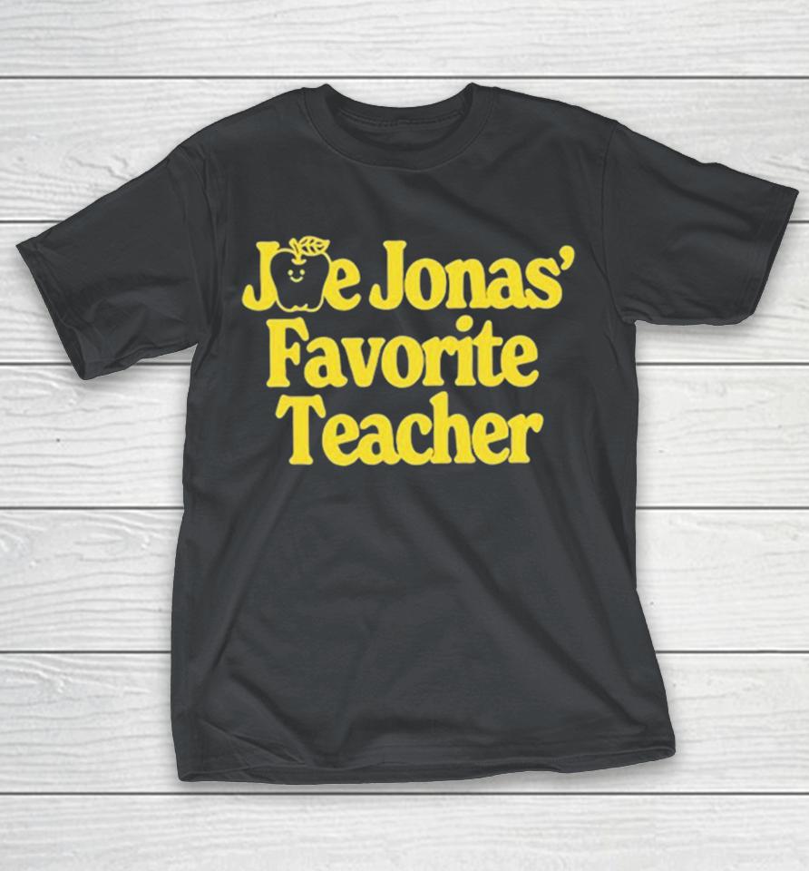 Joe Jonas Favorite Teacher Shirts