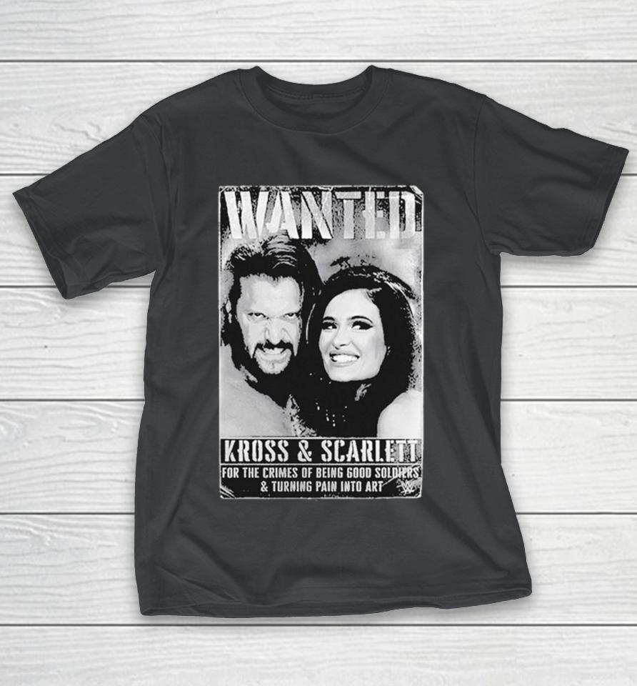 Karrion Kross And Scarlett Wanted For The Crimes Of Being Good Soldiers And Turning Pain Into Art Photo WWE Shirts