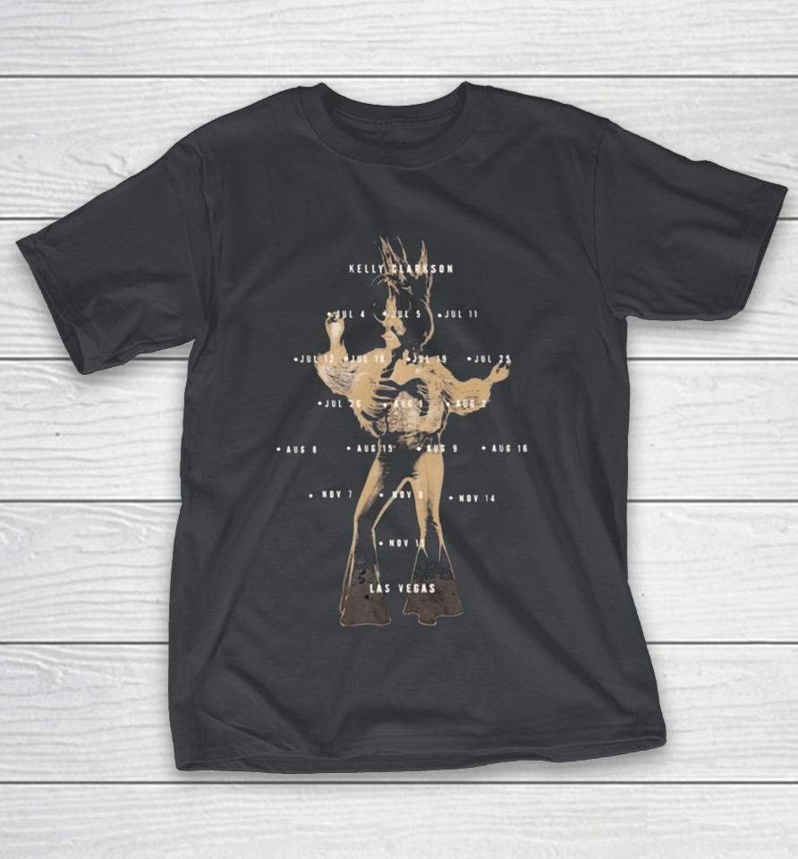 Kelly Clarkson Studio Sessions Las Vegas Tour 2025 Dates Photo Shirts