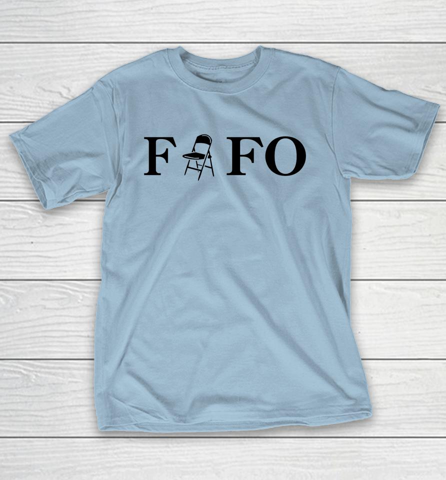 Clapbackk Store Fafo Folding Chair Shirts