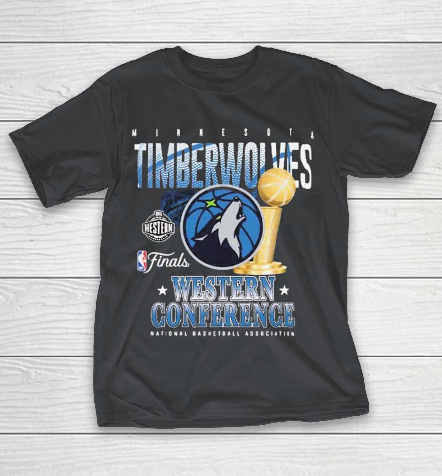 Minnesota Timberwolves NBA 2025 Eastern Conference Finals Trophy Shirts