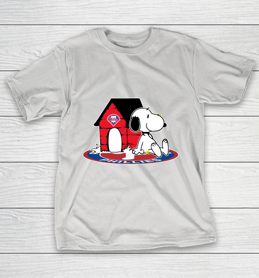MLB Baseball Philadelphia Phillies Snoopy The Peanuts Movie Shirts