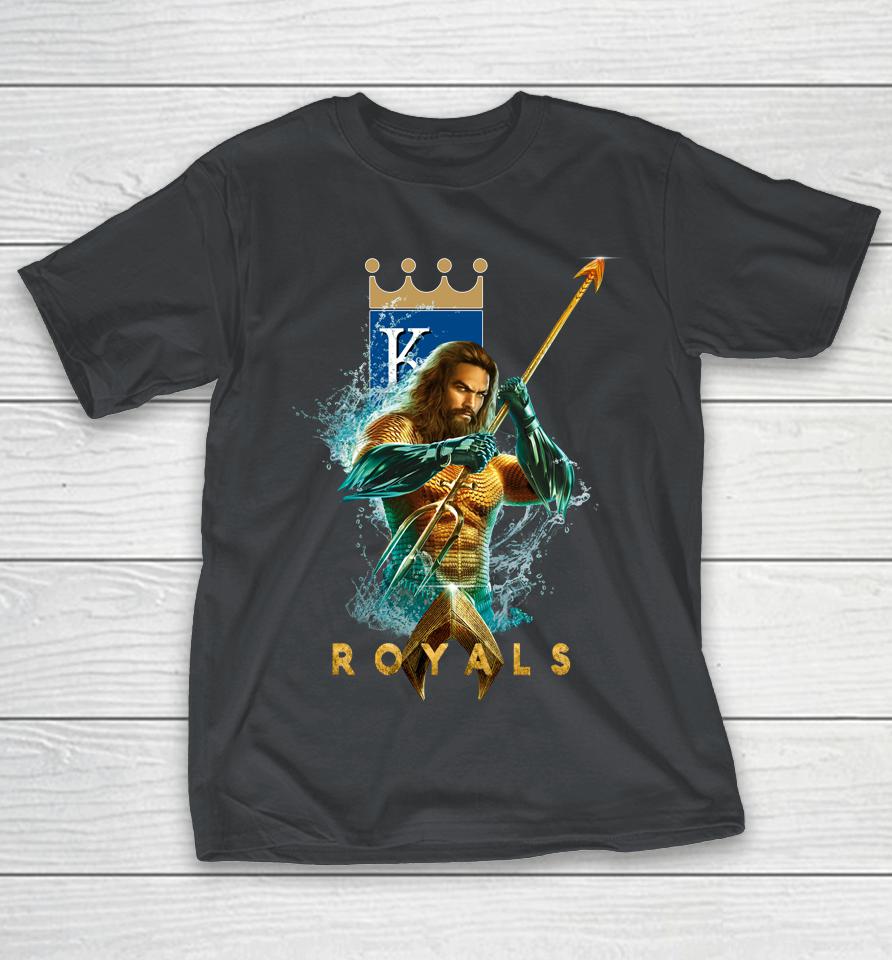 MLB Kansas City Royals Aquaman DC Baseball Sports Shirts