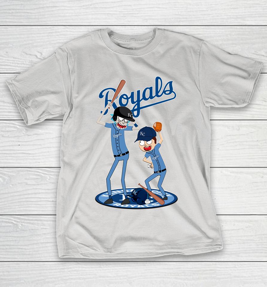 MLB Kansas City Royals Rick And Morty Baseball Shirts