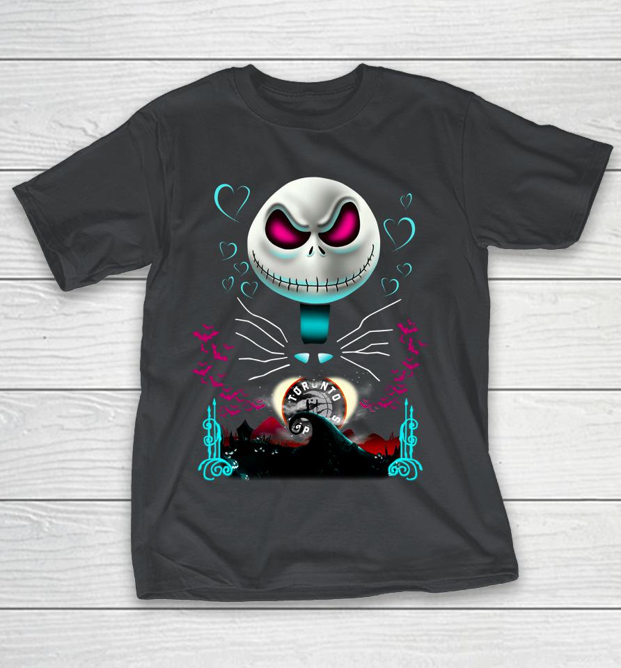NBA Toronto Raptors Jack Skellington Sally The Nightmare Before Christmas Basketball Sports Shirts