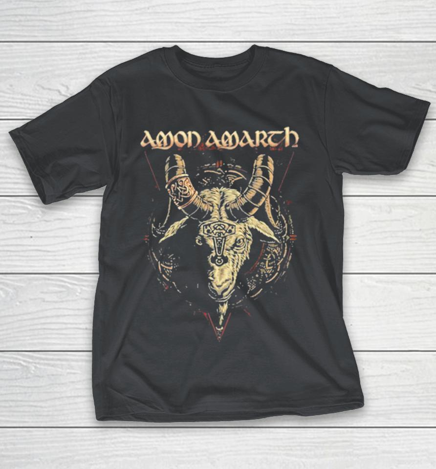 Official Amon Amarth In League With Heidrun Goat Shirts