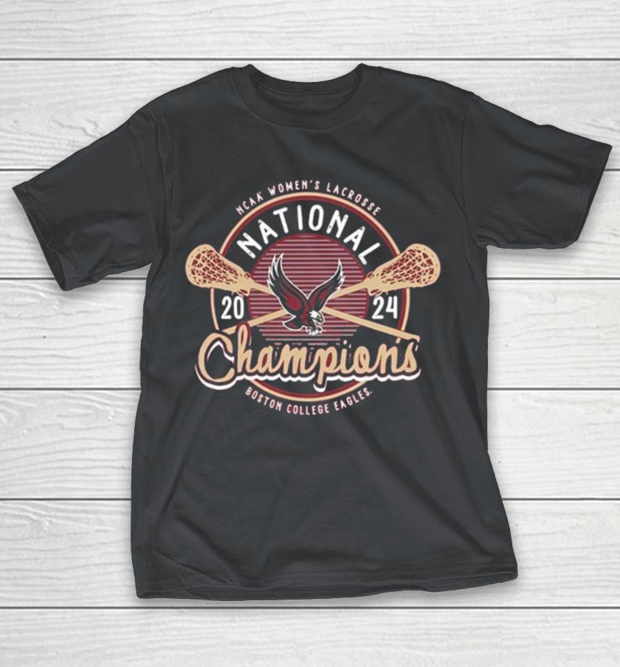 Official Boston College Eagles Women’s Lacrosse National Champions 2024 Shirts