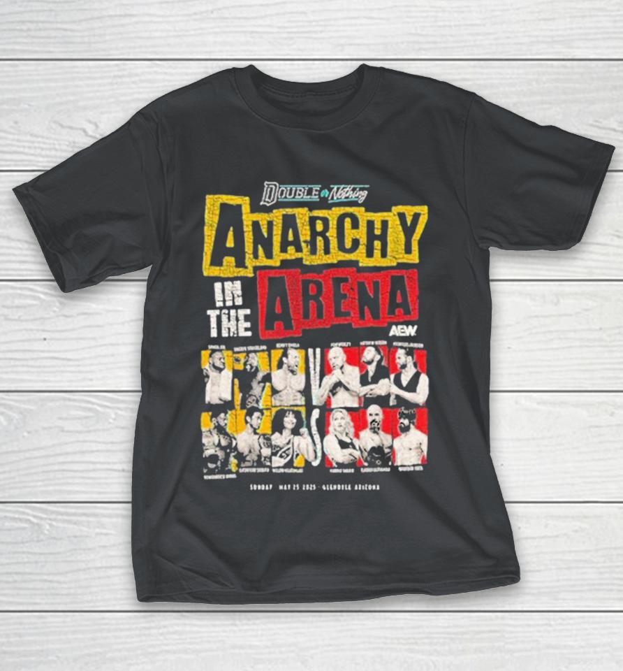 Official Double Or Nothing Anarchy in the Arena AEW 2025 Shirts