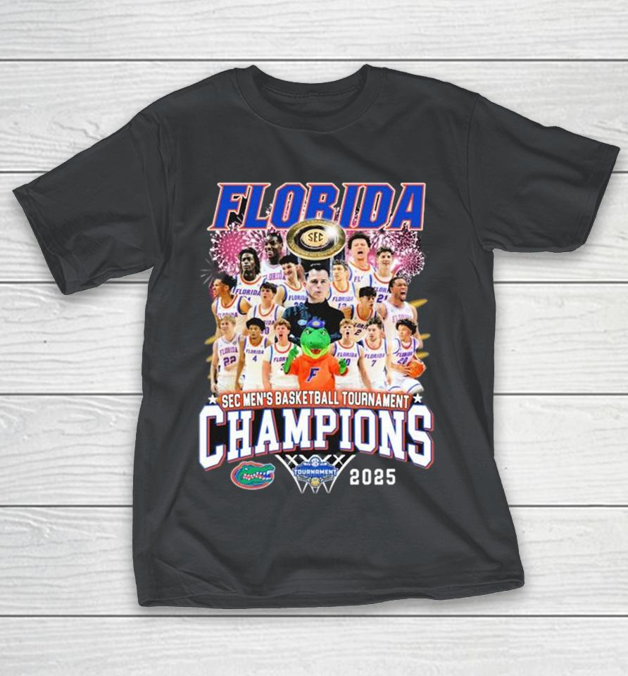 Official Florida Gators SEC Men’s Basketball Conference Champions 2025 Mascot Teams Players Shirts
