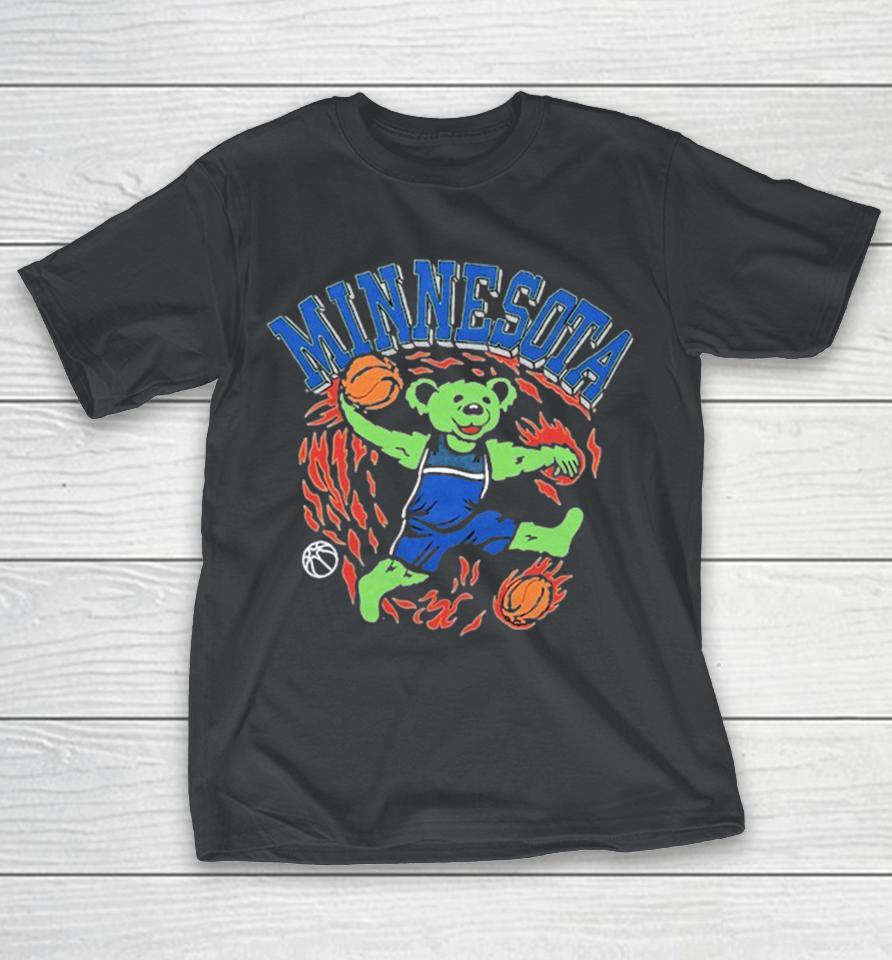 Official Minnesota Timberwolves X Grateful Dead NBA Shirts