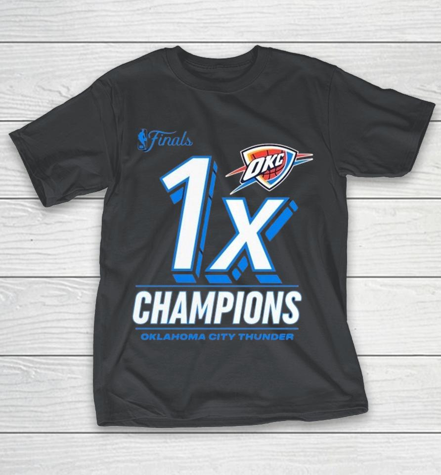 Oklahoma City Thunder 1X 2025 NBA Finals Champions Dunk Contest Shirts