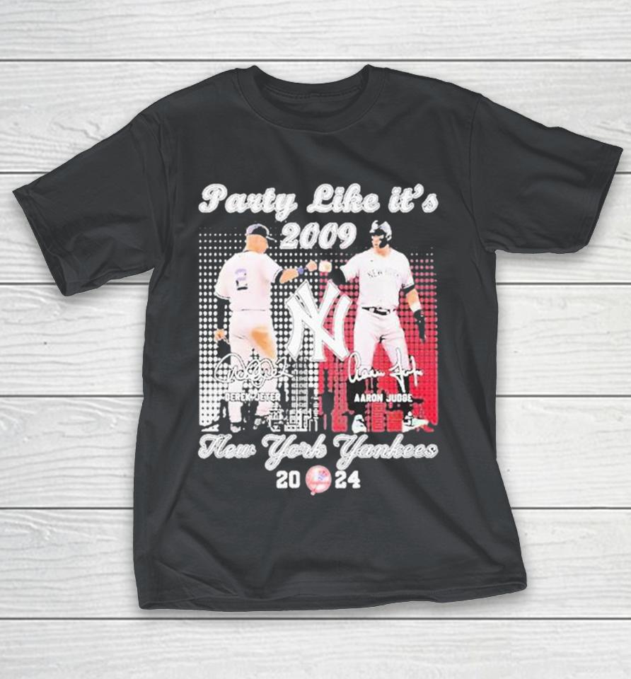 Party Like It’S 2009 New York Yankees 2024 Shirts