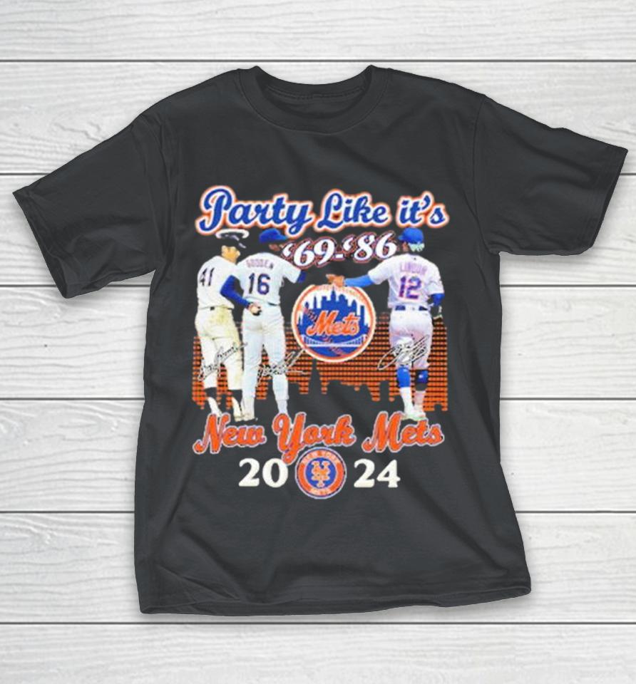 Party Like It’S ’69 ’86 Mets 2024 Shirts