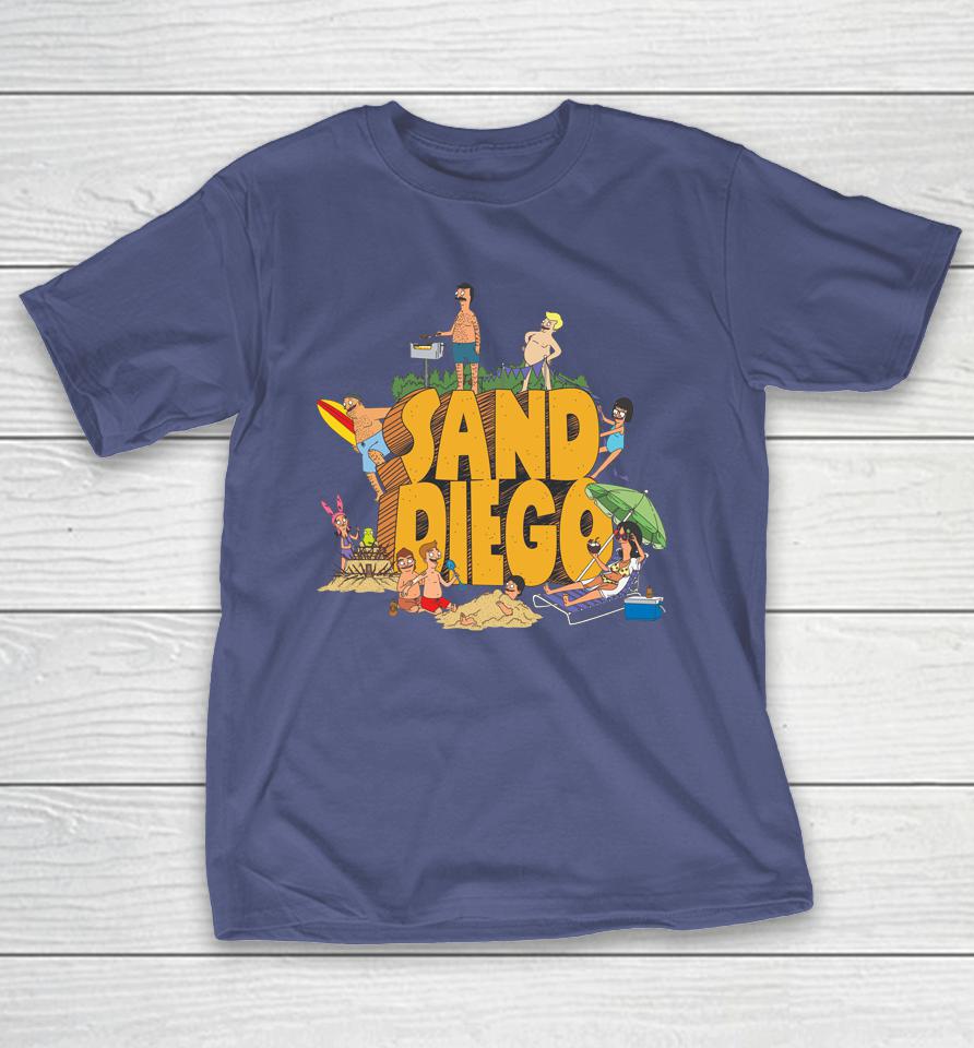 The Bobs Burgers Beach San Diego Classic Shirts